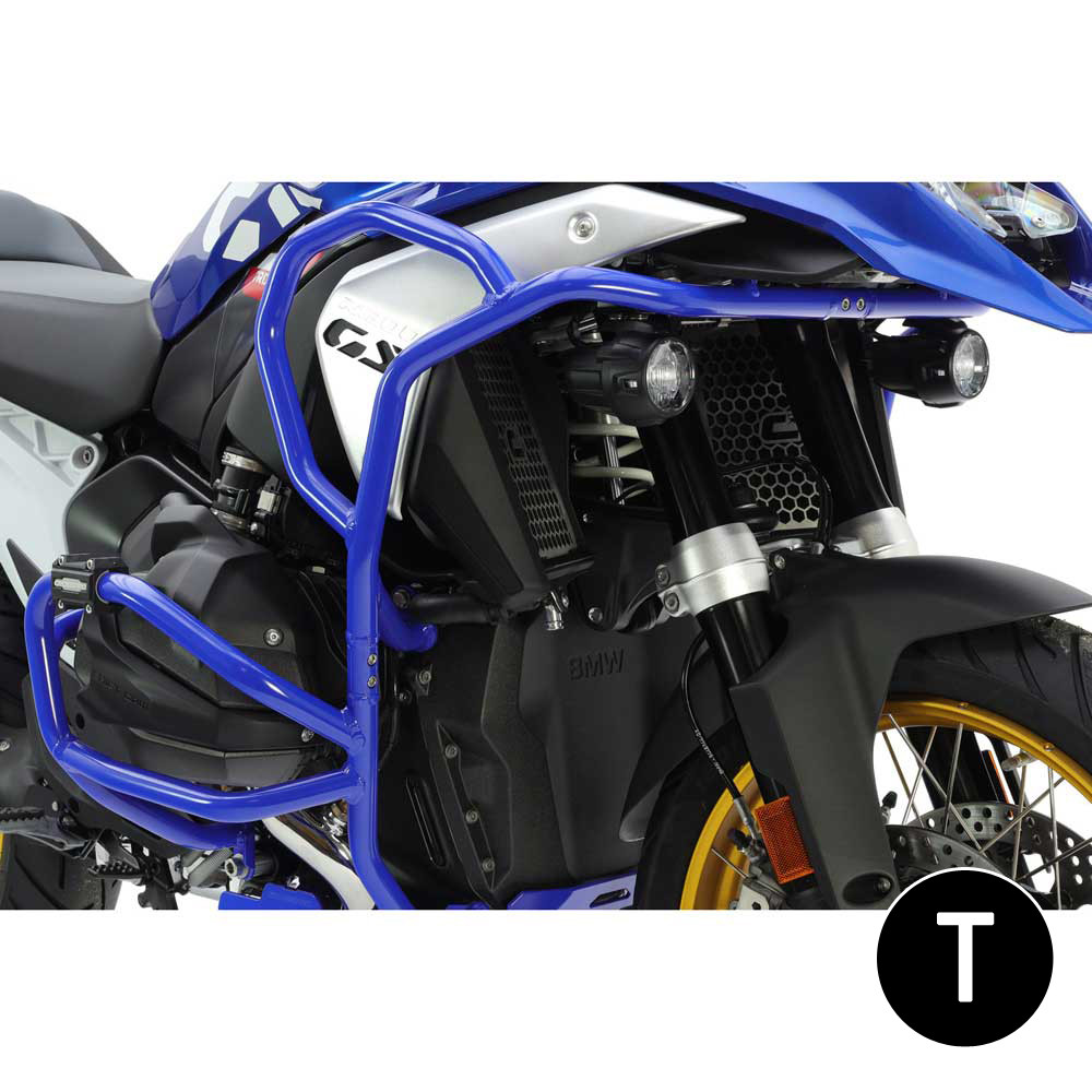 Barras Proteccion Motor Carenado Crosspro BMW R1300gs / Triple / Trophy 23-24 Negro T Negro