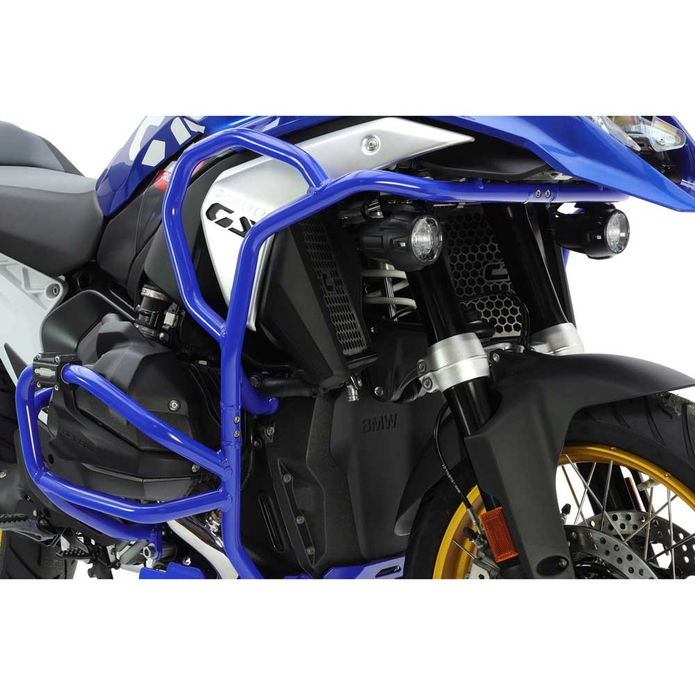 [2CP19700980011] Barras Protección Motor Carenado Crosspro BMW R1300GS Triple Trophy 23-24 Azul Negro
