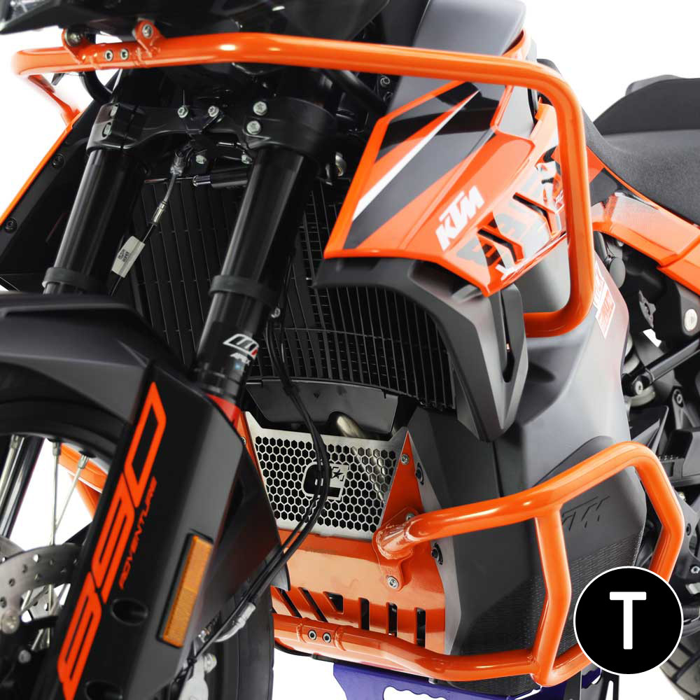 Barras Proteccion Motor Carenado Crosspro KTM Adv / R 19-22 / Adv / R 21-22 Negro T