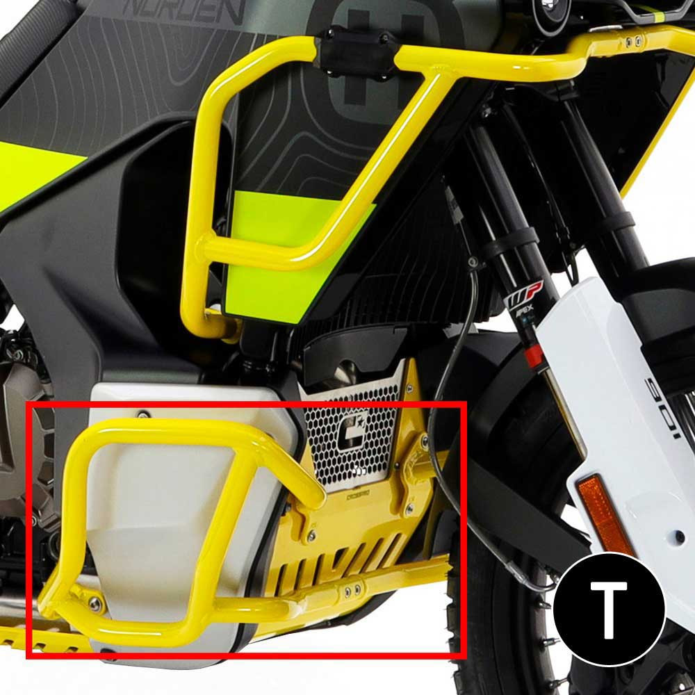 [2CP197LW780005] Barras Protección Motor Crosspro Husqvarna Norden 22-25 Negro