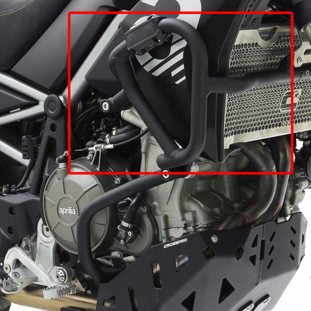 Barras Proteccion Carenado Crosspro Aprilia Tuareg 22-25 / Rally Negro T