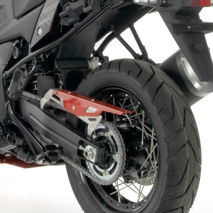 [2CP21400650514] Protector Cadena Crosspro Suzuki Dl1050 V-strom 20-24 Plata / Negro T