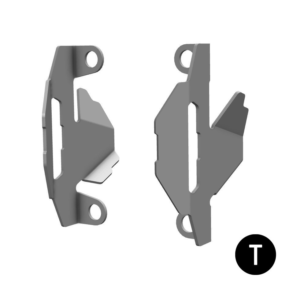 [2CP21700230005] Protector Freno Parking Crosspro Honda Africa Twin Crf1000 16-19 / Crf1100 23-25 Negro T
