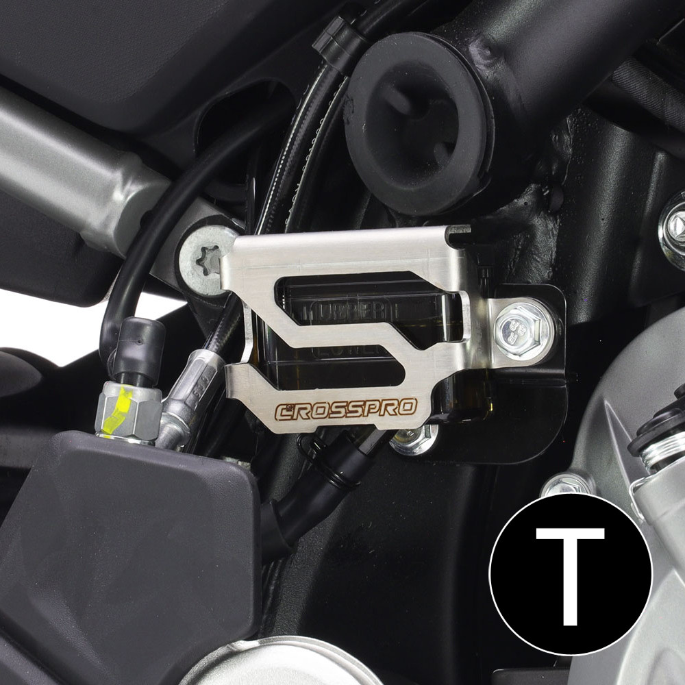 Protector Deposito Liquido Freno Crosspro Cf Moto Mt Negro T