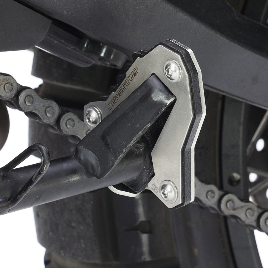 Base Caballete Lateral Crosspro Ducati Desertx 22-24 Plata / Negro T