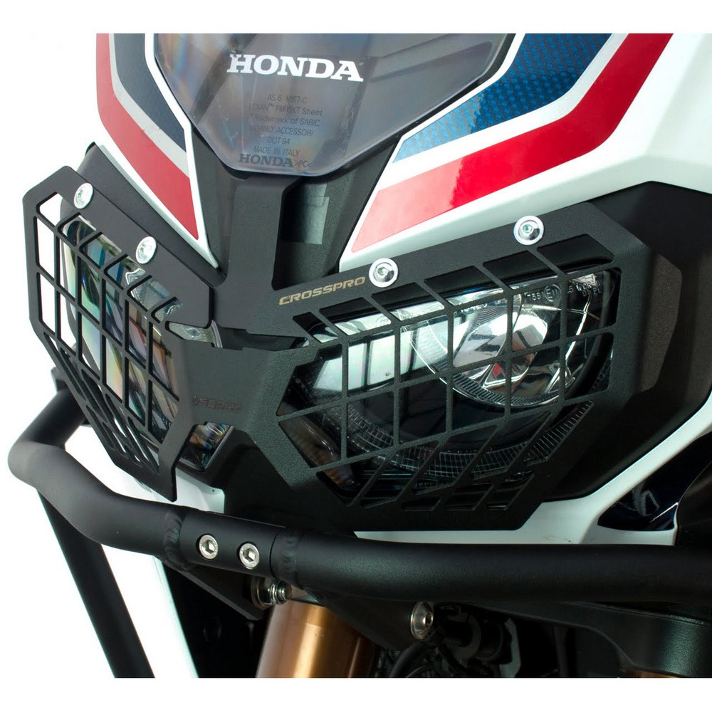 [2CP22100230005] Protector Faro Crosspro Honda Crf1000 Africa Twin Todos Modelos 16-19 Negro T
