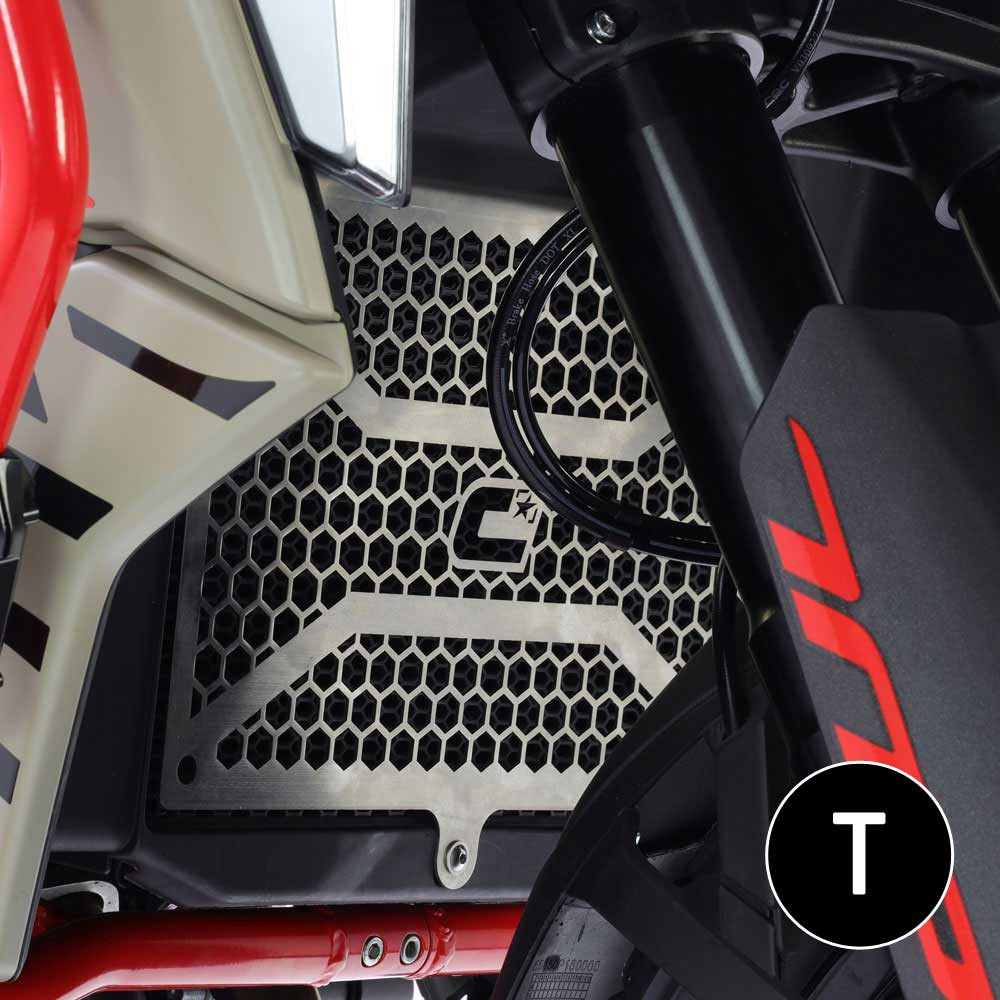 [2CP22700950005] Protector Radiador Crosspro Benelli Trk 23-24 / Trk X 23-24 / Rieju Xplora Negro T
