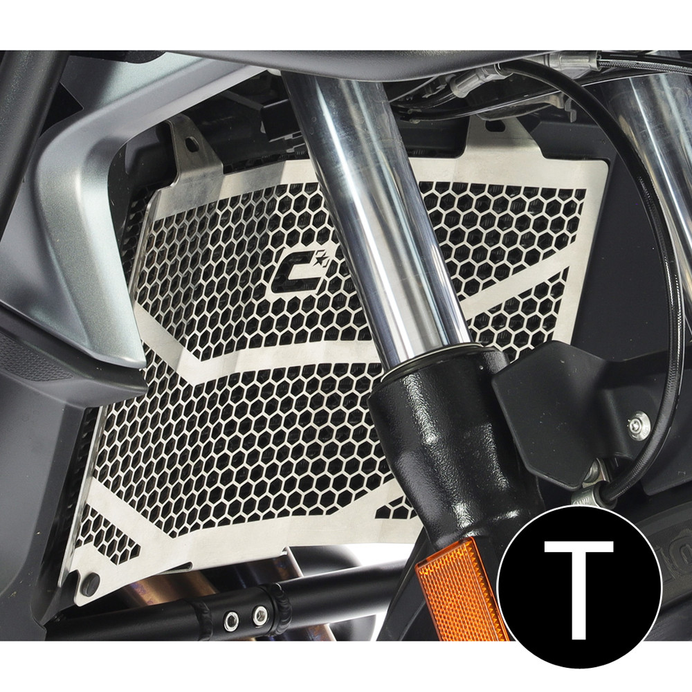 [2CP227088A0005] Protector Radiador Crosspro BMW F750gs 18-20 / F750gs 21-22 / F800gs / F850gs 18-22 Negro T
