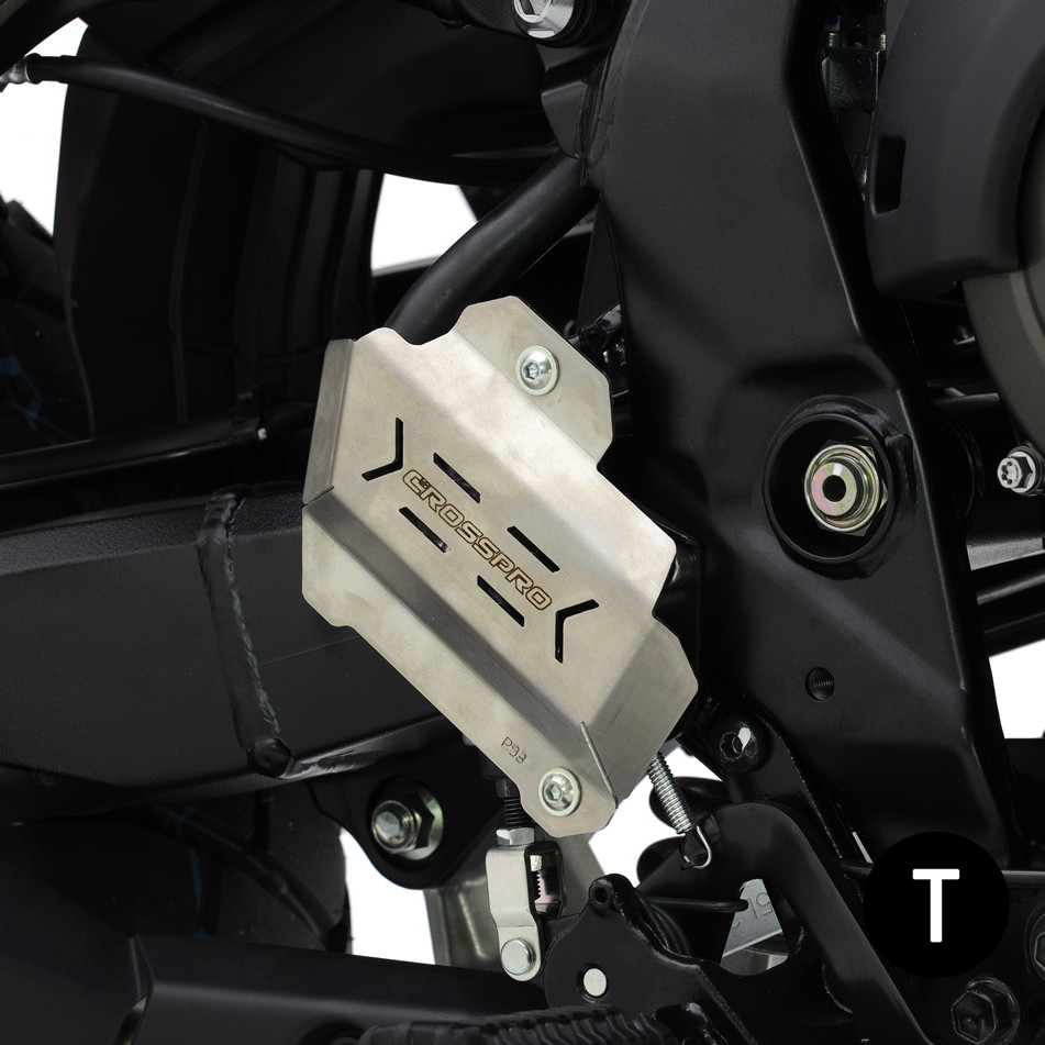 [2CP23500930005] Protector Bomba Freno Crosspro Suzuki V-strom 23-24 Negro T