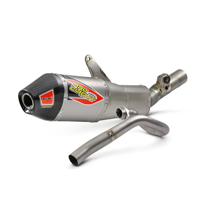 Sistema de Escape Pro Circuit TI-6 Titanium Honda CRF 450 R / RX 21-25
