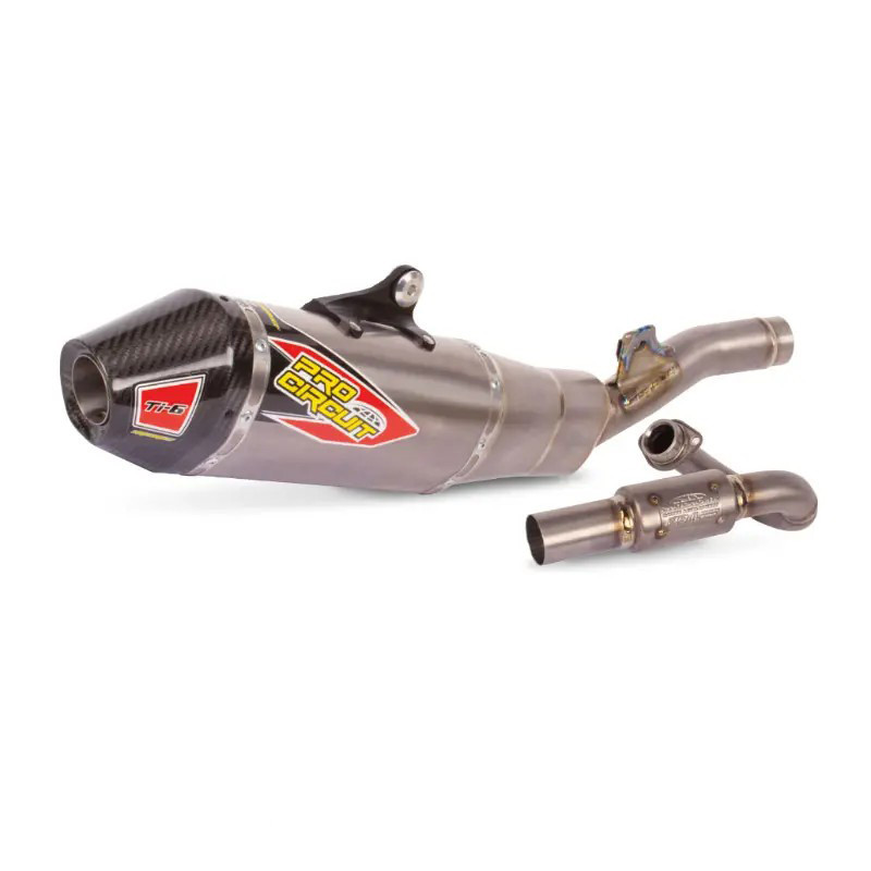 [PC0322525F] Sistema de Escape Pro Circuit TI-6 Titanium Kawasaki KX 250 F 25