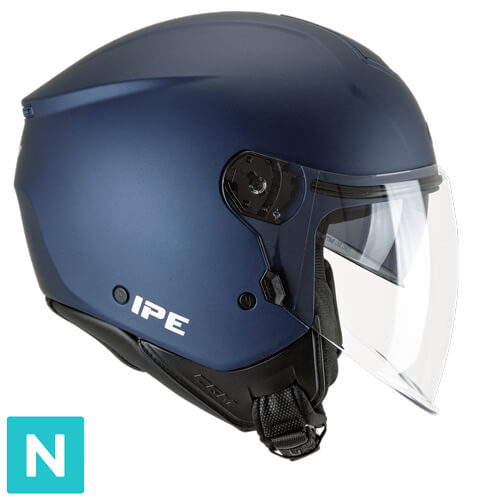 Casco Jet CGM 126A IPE Mono Azul Satinado
