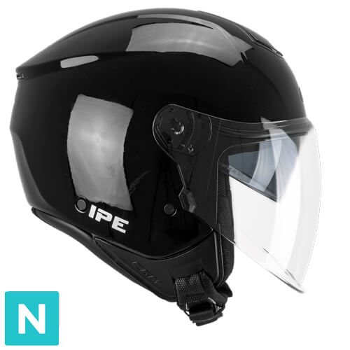 Casco Jet CGM 126A IPE Mono Negro