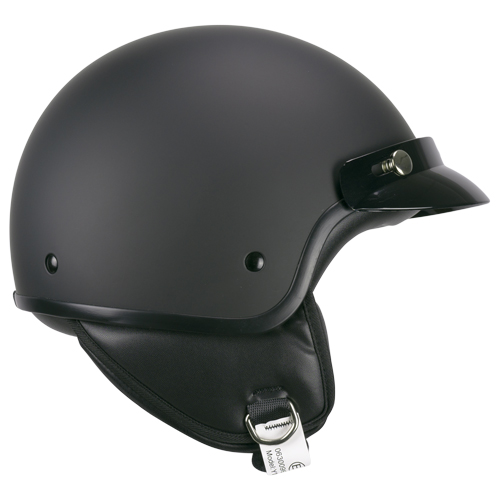 Casco Jet CGM 1FHA Smart Mono Negro Mate