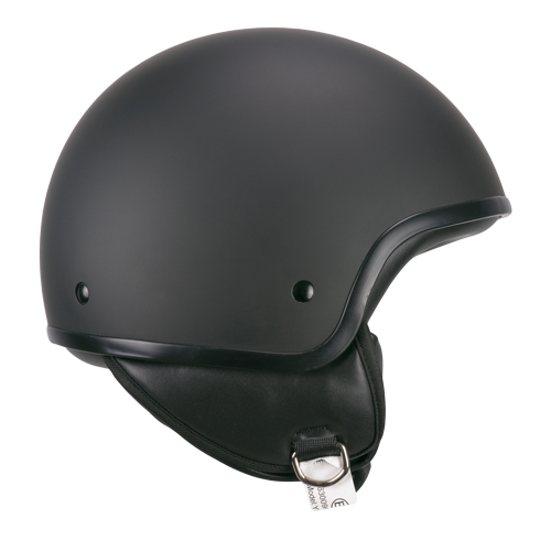 Casco Jet CGM 1FHE Smart Basic Negro Mate