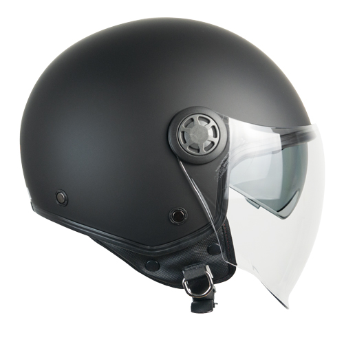 [1SHA-ALV-01 A1] Casco Jet CGM 1SHA ZEN Mono Negro Mate (XS)