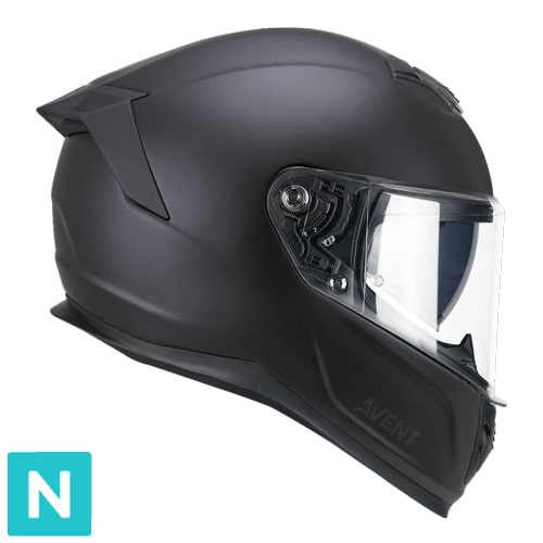Casco Integral CGM 361A Avent Fibra Mono Negro Mate