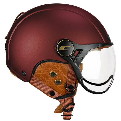 Casco CGM 801V EBI Vintage Burdeos Satinado