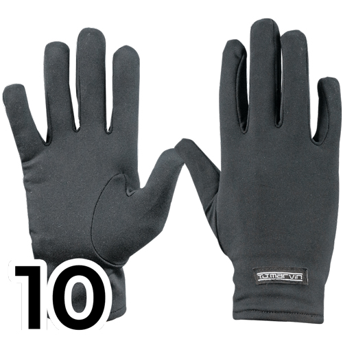 [K-G008-00-10T] Guantes Interiores CGM Soft G08 Negro