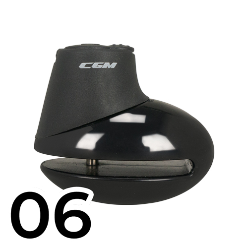 [K-Z14A-BAA-01-06A] Antirrobo CGM Bloccadisco Z14 Mini-dj Negro