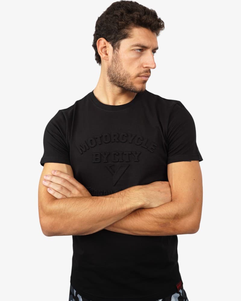 By City Logo Hombre Negro