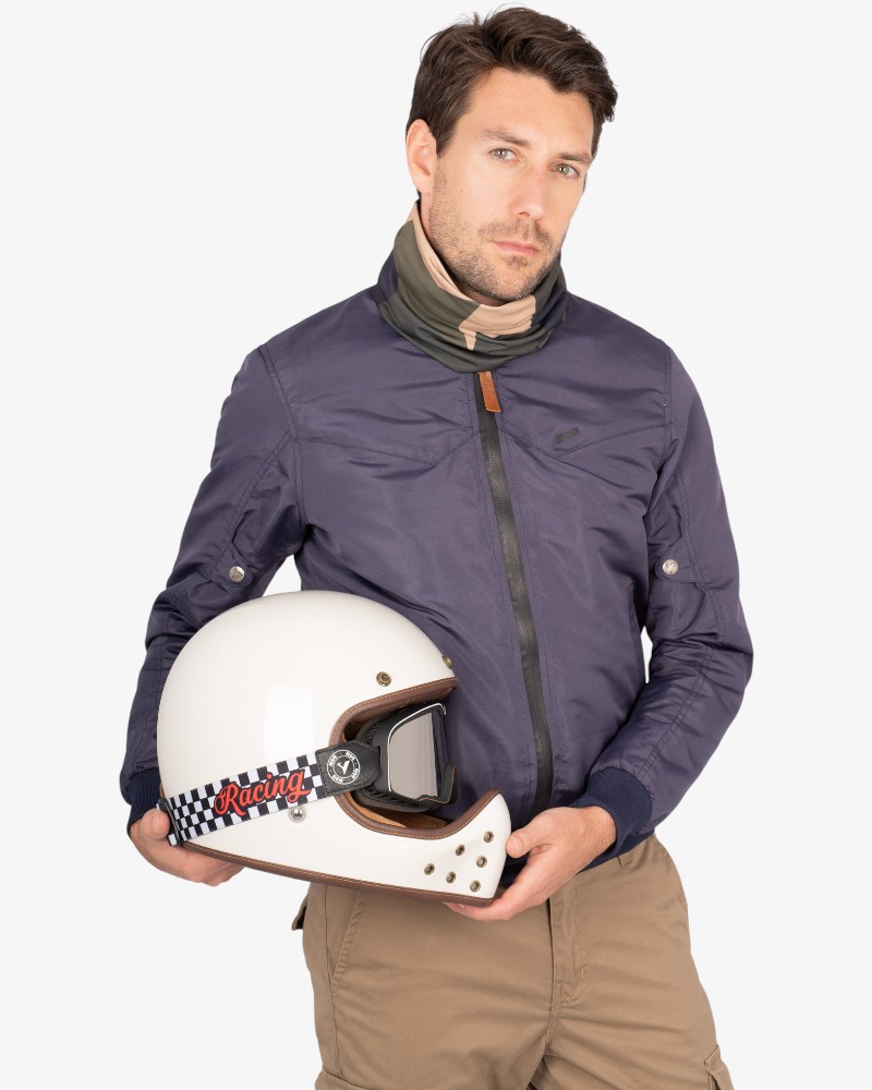 [4000242-BLUE-3-XL] Chaqueta de Invierno By City Bomber Hombre Azul (3XL)