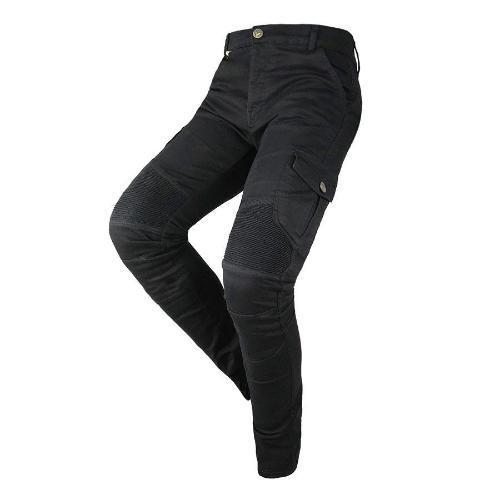 Pantalón By City Mixed Slim III Mujer Negro