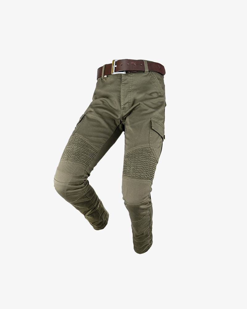 Pantalón By City Mixed Slim III Mujer Verde