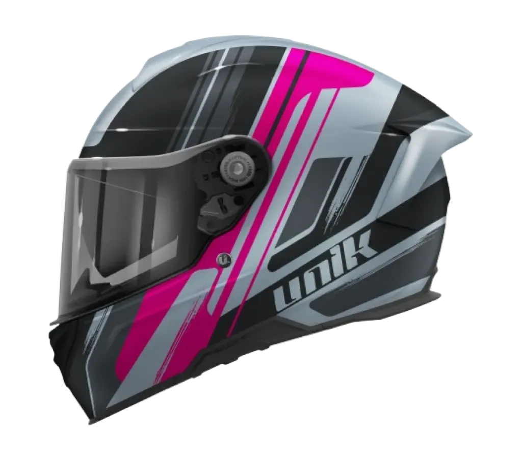 Casco Integral Unik Ultra DV March fluor pink