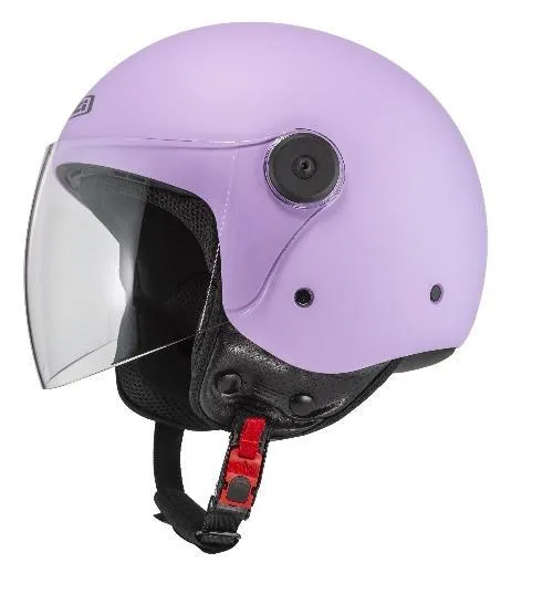 Casco Jet NZI Magma rosa mate (XS)