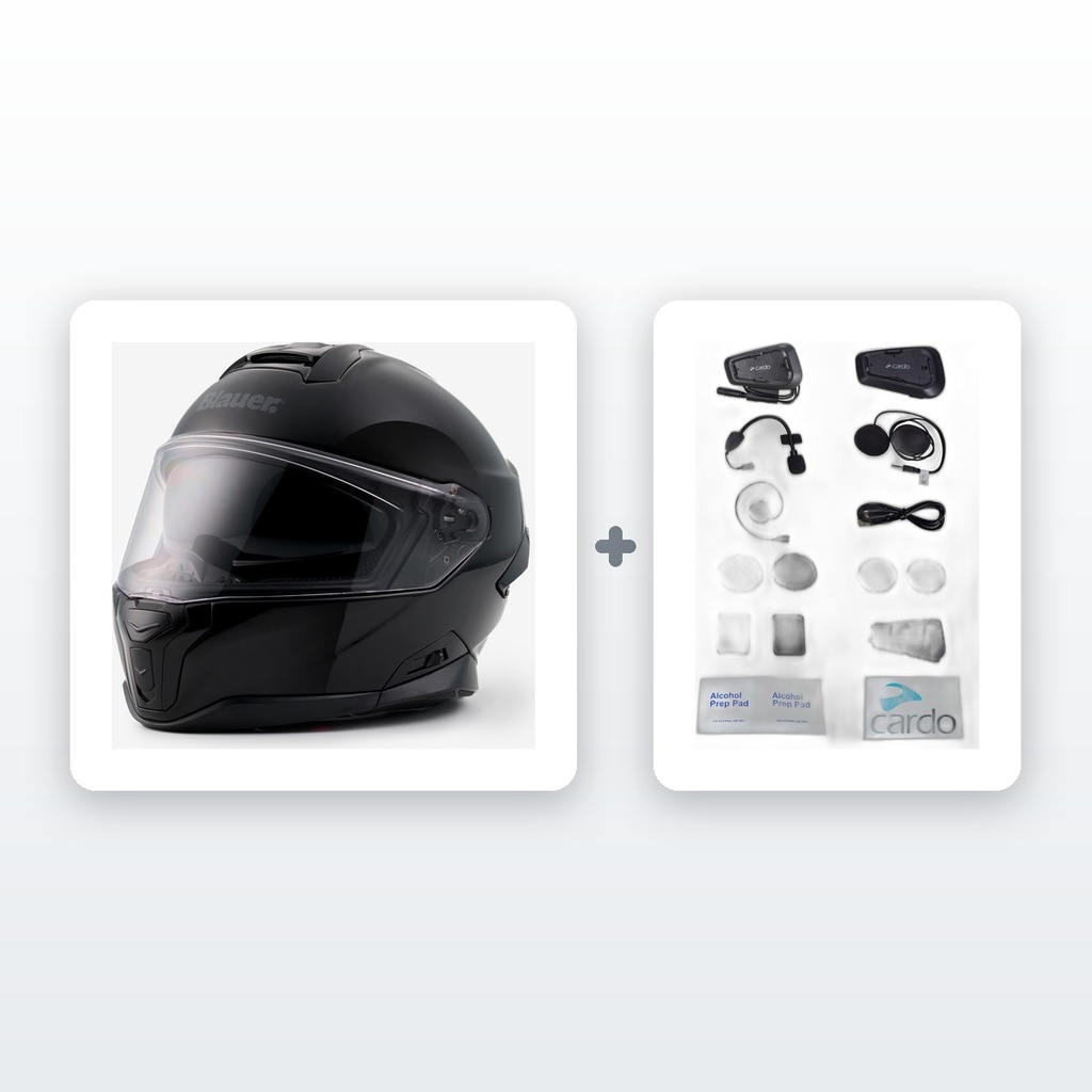 [KIT-CONECTADO] Kit Conectado - Casco + Intercomunicador Cardo