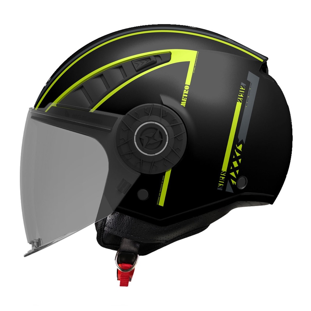 Casco Axxis OF513B Metro S Siris B13 Mate