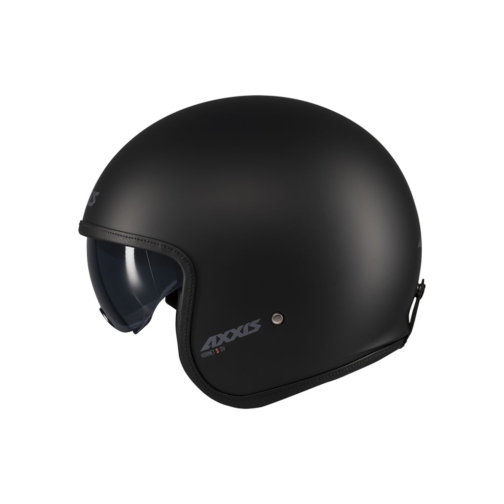Casco Axxis OF507SV B Hornet S SV Solid A1 Negro Mate