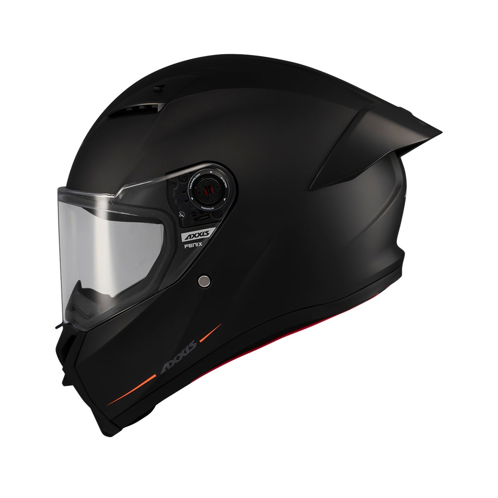 [43640000133] Casco Axxis FF132 Fenix Solid A1 Negro Mate (XS)