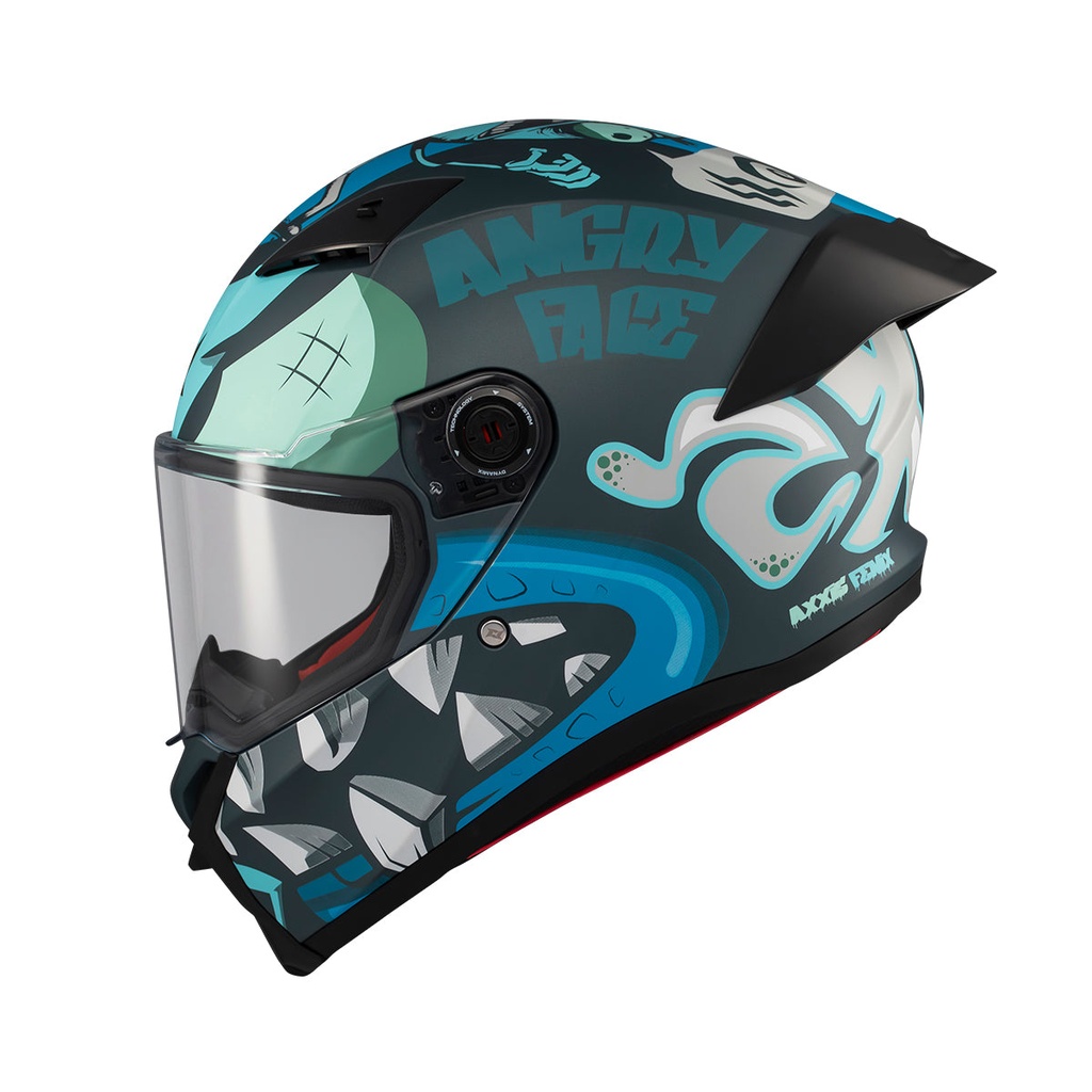 Casco Axxis FF132 Fenix Angry Face C7 Mate