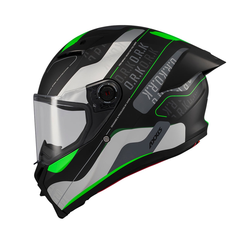 [4364C181633] Casco Axxis FF132 Fenix Ork B6 Mate (XS)