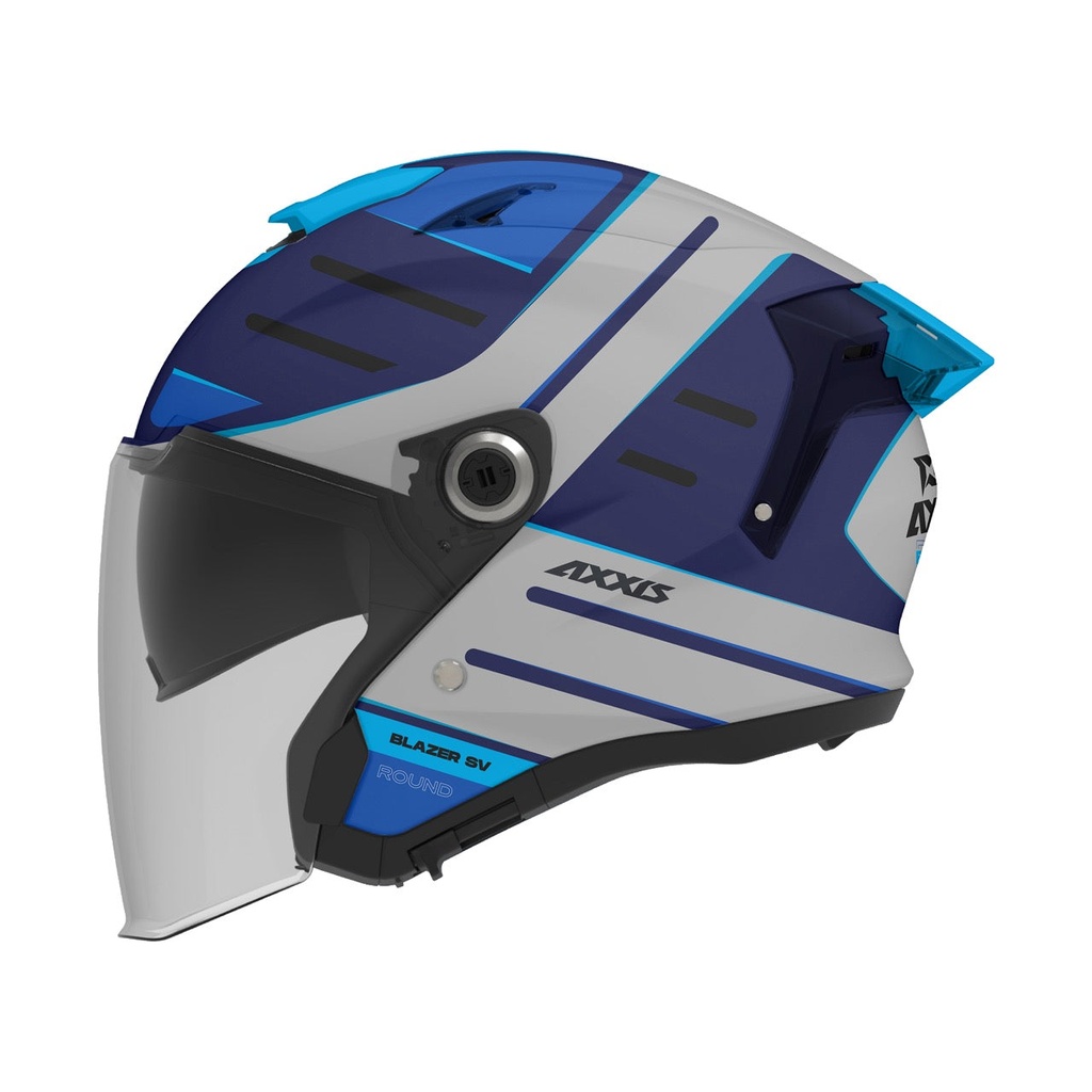 Casco Axxis OF516SV Blazer SV Round C7 Brillo
