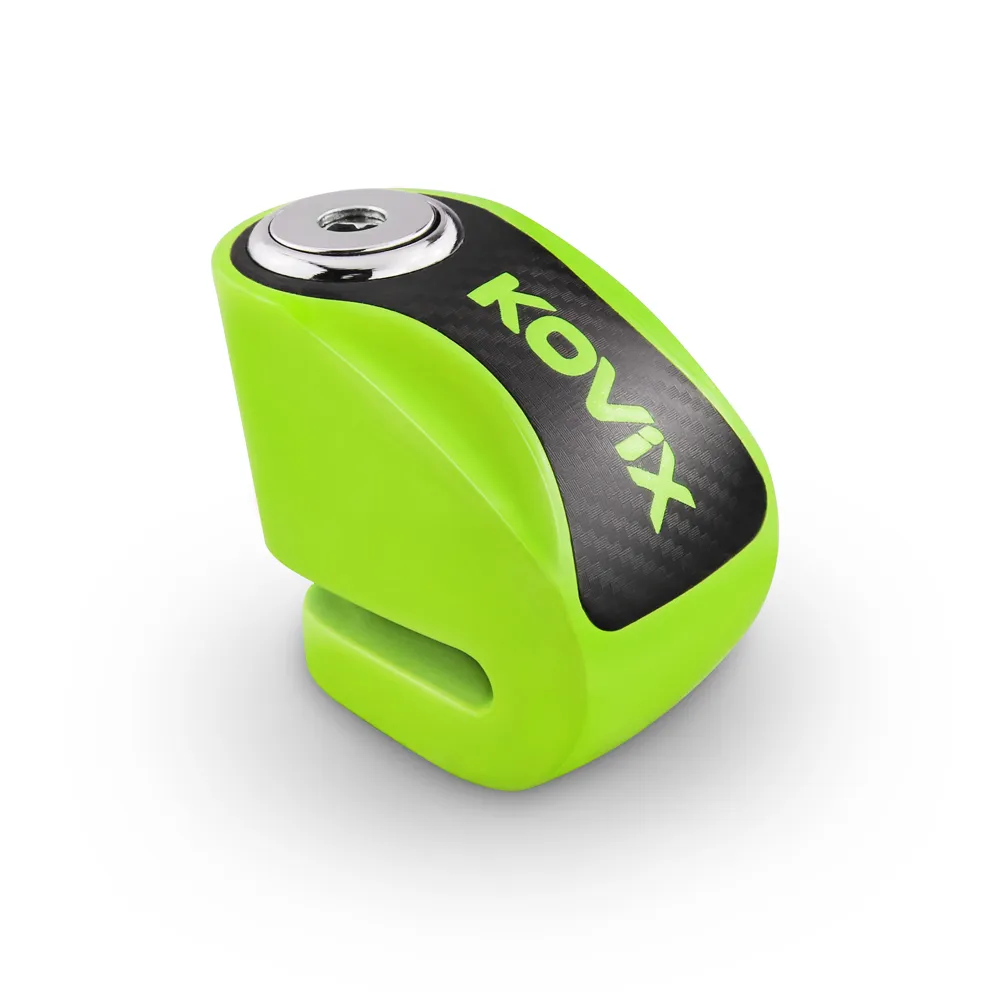 Kovix Antirrobo disco KNN1 verde fluor 6 mm