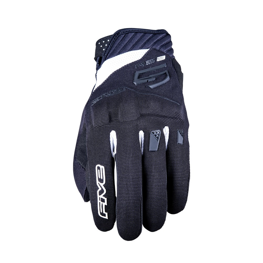 Mujer Guantes Five Rs3 EVO Negro / Blanco