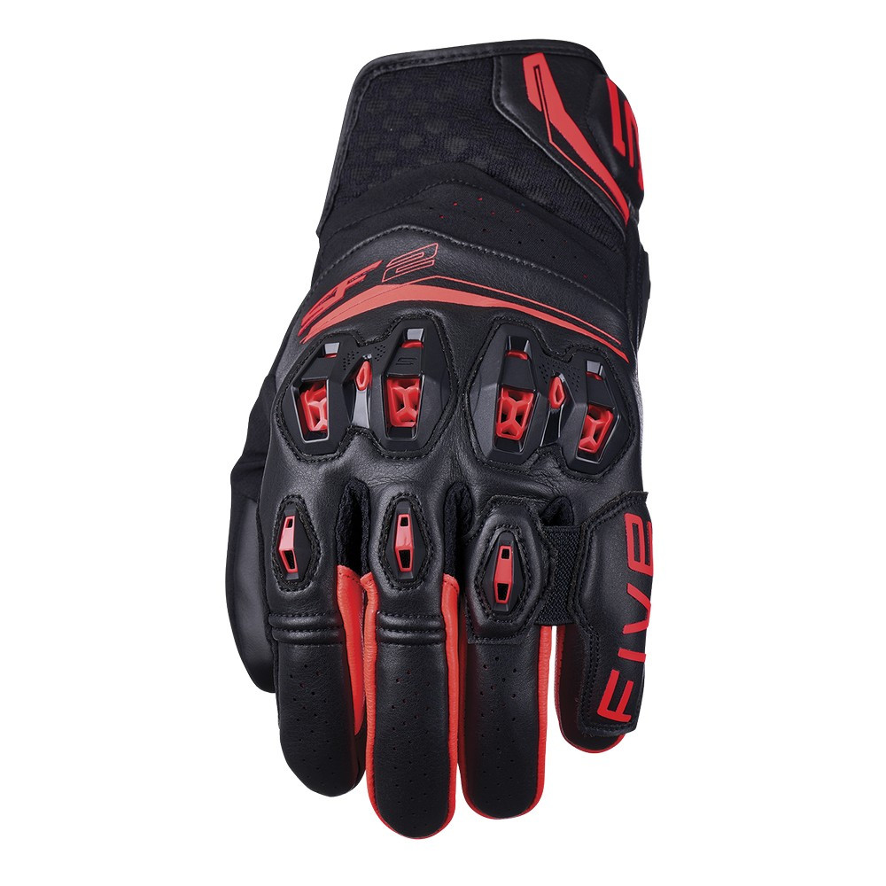 Guantes Five Sf2 EVO Negro / Rojo