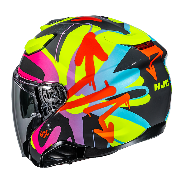 [16373806] HJC F31 Sora MC38 (XS)