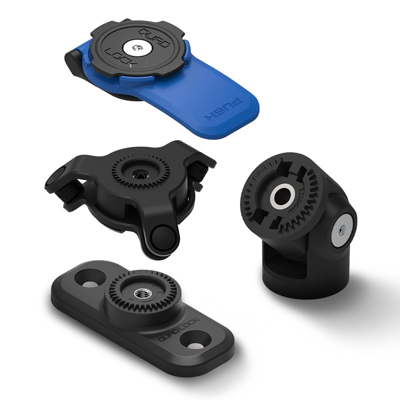 [3062765] QUAD LOCK Kit de montaje scooter QUAD LOCK 360 - base/adaptador/soporte + reductor de vibraciones