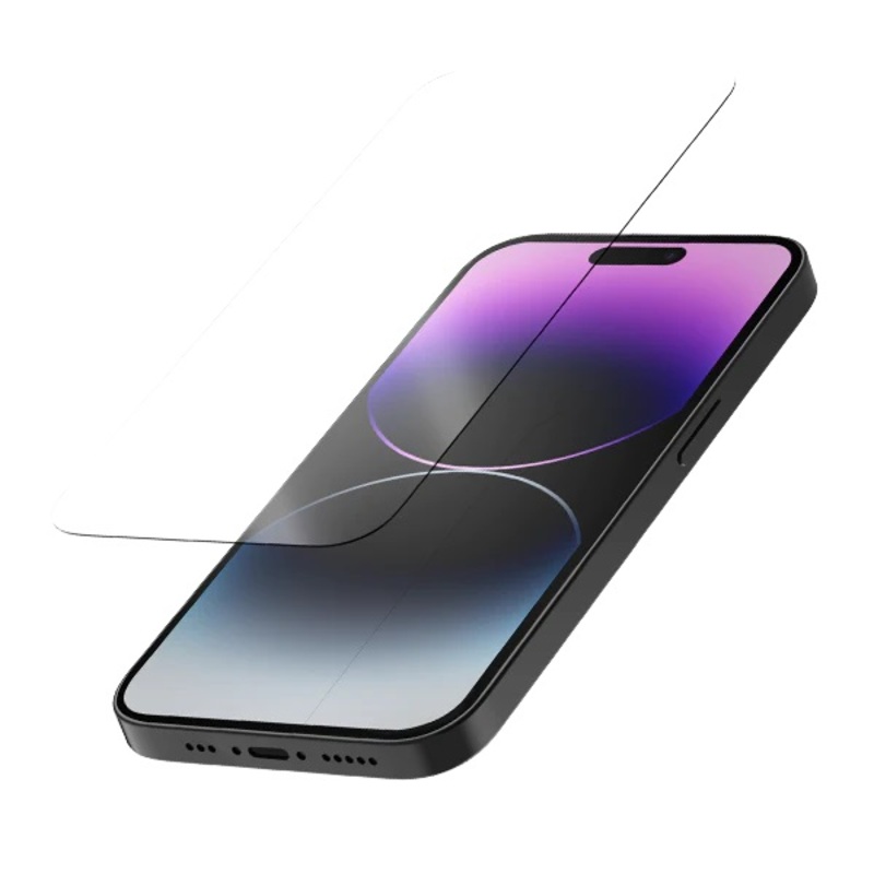 [ANX-GSP-IP14M] QUAD LOCK Protector de pantalla QUAD LOCK cristal templado - iPhone 14 Pro