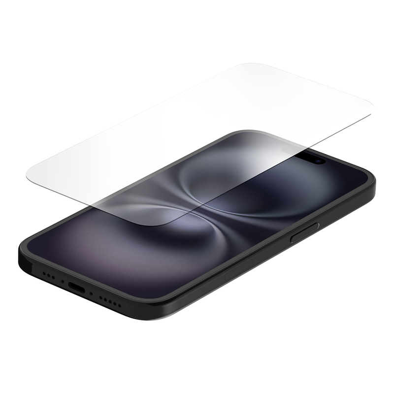 [ANX-GSP-IP16S] QUAD LOCK Protector de pantalla QUAD LOCK cristal templado - iPhone 16