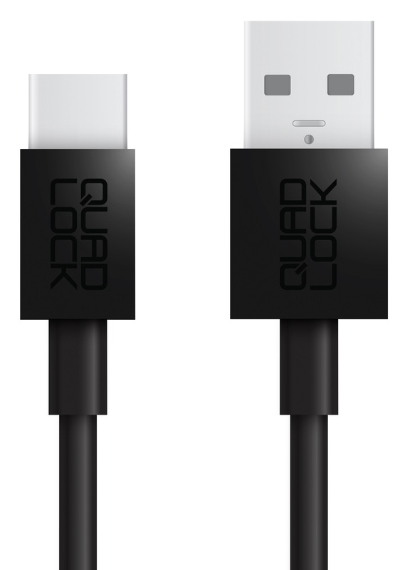 [QLA-USB-20C] QUAD LOCK Cable USB A a USB C QUAD LOCK - 20 cm