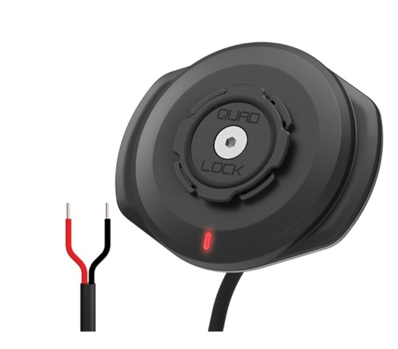 [QLH-HW-WCH-2] QUAD LOCK Cabezal de carga inalámbrica QUAD LOCK V2 impermeable