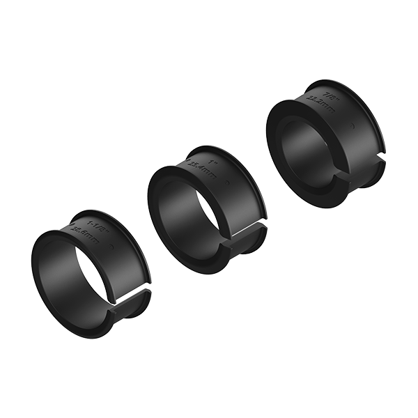 [QLP-HBR-BS] QUAD LOCK Juego de espaciadores de repuesto QUAD LOCK (mediano) para soporte de manillar/abrazadera de barra