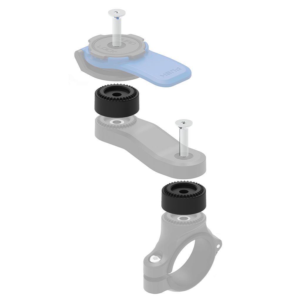 [QLP-MOT-SR] QUAD LOCK Juego de separadores de soporte de manillar/espejo QUAD LOCK (2x10mm)