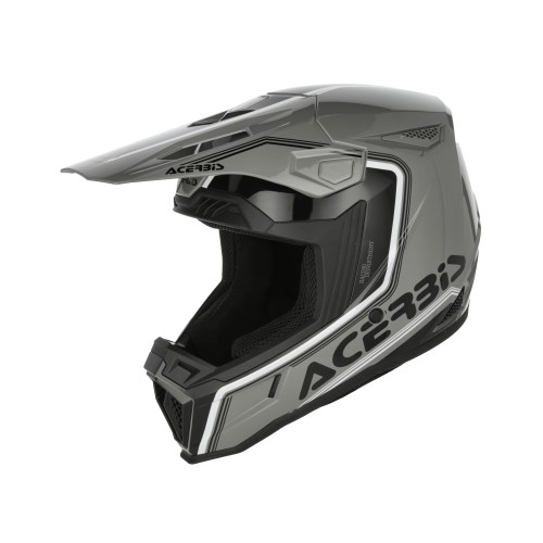 [0026829.293.061] Casco Acerbis Whoops Gris/Negro (XS)