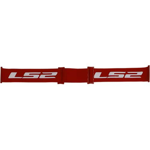 LS2 AURA GOGGLE STRAP Rojo